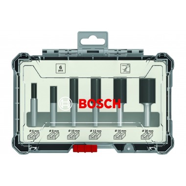 Набор пазовых фрез 6 мм 6 шт. Bosch 2607017465 