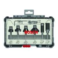 Набор кромочных фрез 6 мм 6 шт. Bosch 2607017468 