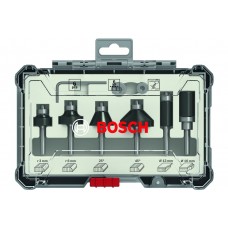 Набор кромочных фрез 6 мм 6 шт. Bosch 2607017468 