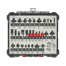 Набор фрез смешанный 1/4" 30 шт. Bosch 2607017476
