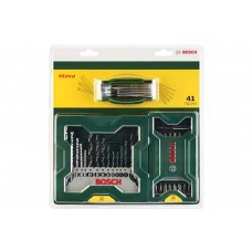 Набор X-line из 15 сверл + 25 бит + складные ключи-шестигранники (подарок) Bosch 2607017333 