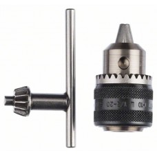 Кулачковый патрон до 10 мм 1-10 мм, 1/2' - 20 Bosch 1608571054