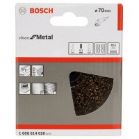 Круглая щетка, латунир. 70 мм, 0,3 мм, M14 Bosch 1608614020