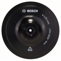 Опорная тарелка на липучке 125 мм, 8 мм Bosch 1609200154
