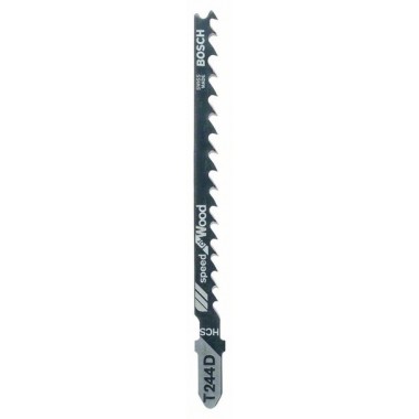 Пильное полотно T 244 D Speed for Wood Bosch 2608630058