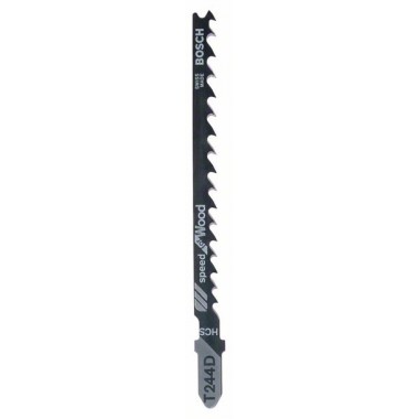 Пильное полотно T 244 D Speed for Wood Bosch 2608630879