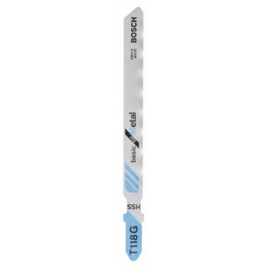 Пильное полотно T 118 G Basic for Metal Bosch 2608631012