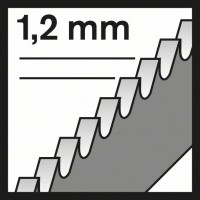 Пильное полотно T 318 A Basic for Metal Bosch 2608631319