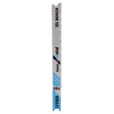 Пильное полотно U 118 A Basic for Metal Bosch 2608631511