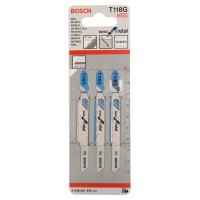 Пильное полотно T 118 G Basic for Metal Bosch 2608631674