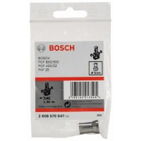 Цанговый патрон без зажимной гайки 6 мм Bosch 2608570047