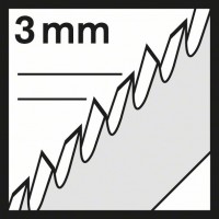 Пильное полотно T 301 CD Clean for Wood Bosch 2608637590
