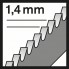 Пильное полотно T 118 EHM Special for Inox Bosch 2608630665