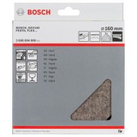 Полировальный войлок твёрдый 160 мм Bosch 3608604000