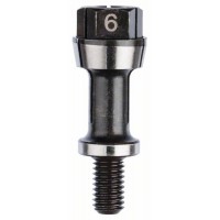 Цанговый патрон с зажимной гайкой 6 мм Bosch 1608570043