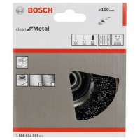 Чашечная щетка 100 мм, 0,5 мм, M14 Bosch 1608614011