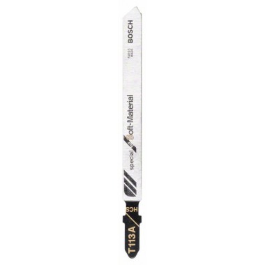 Пильное полотно T 113 A Special for Soft Material Bosch 2608635177