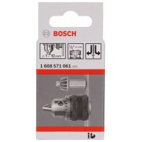 Кулачковый патрон до 10 мм 1-10 мм, 1/2' - 20 Bosch 1608571061