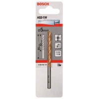 Сверло по металлу HSS-TiN DIN 338 5x52x86 мм Bosch 2608596701