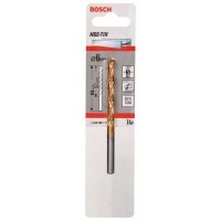 Сверло по металлу HSS-TiN DIN 338 6x57x93 мм Bosch 2608596711
