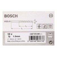 Сверло по металлу HSS-R DIN 338 1x12x34 мм Bosch 2607018400