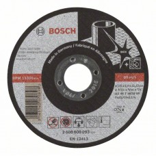 Отрезной круг прямой Expert for Inox AS 46 T INOX BF 115x2,0 мм Bosch 2608600093