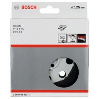 Тарельчатый шлифкруг мягкий 125 мм Bosch 2608601063