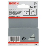 Плоская металлическая скоба тип 57 10,6x1,25x6 мм Bosch 2609200229