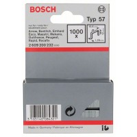 Плоская металлическая скоба тип 57 10,6x1,25x12 мм Bosch 2609200232