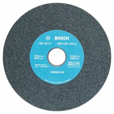 Шлифкруг для точила 200x32 мм, 46 Bosch 2608600106