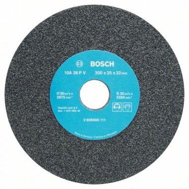 Шлифкруг для точила 200x32 мм, 36 Bosch 2608600111