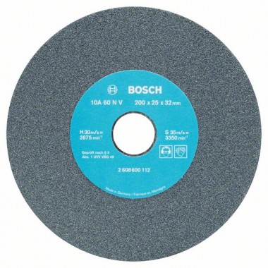 Шлифкруг для точила 200x32 мм, 60 Bosch 2608600112
