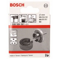 Набор из 7 пильных венцов 25; 32; 38; 44; 51; 57; 63 мм Bosch 2608584061