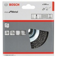 Конусная щетка 100 мм, 0,3 мм, M14 Bosch 2608622057