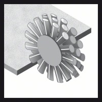 Кольцевая щетка 115 мм, 0,5 мм, 12 мм, M14 Bosch 2608622059