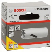 Коронка HSS-Bimetall со стандартным переходником 20 мм, 25/32' Bosch 2608584102