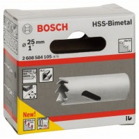 Коронка HSS-Bimetall со стандартным переходником 25 мм, 1' Bosch 2608584105
