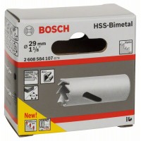 Коронка HSS-Bimetall со стандартным переходником 29 мм, 1 1/8' Bosch 2608584107