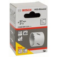 Коронка HSS-Bimetall со стандартным переходником 57 мм, 2 1/4' Bosch 2608584119