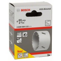 Коронка HSS-Bimetall со стандартным переходником 65 мм, 2 9/16' Bosch 2608584122