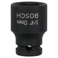 Торцевая головка 12 мм, 1/4 Bosch 1608551008