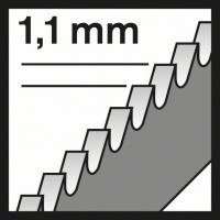 Пильное полотно T 318 AF Flexible for Metal Bosch 2608634241