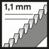 Пильное полотно T 318 AF Flexible for Metal Bosch 2608634241