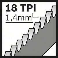 Пильное полотно S 1122 EF Flexible for Metal Bosch 2608656042