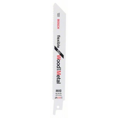 Пильное полотно S 922 VF Flexible for Wood and Metal Bosch 2608656017