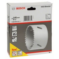 Коронка HSS-Bimetall со стандартным переходником 140 мм, 5 1/2' Bosch 2608584137
