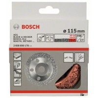 Твердосплавный чашечный шлифкруг 115x22,23 мм; крупнозерн., скошен. Bosch 2608600178