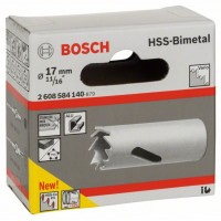 Коронка HSS-Bimetall со стандартным переходником 17 мм, 11/16' Bosch 2608584140