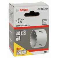 Коронка HSS-Bimetall со стандартным переходником 67 мм, 2 5/8' Bosch 2608584144