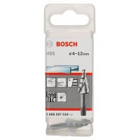 Ступенчатое сверло HSS 4 - 12 мм, 6,0 мм, 50 мм Bosch 2608597518